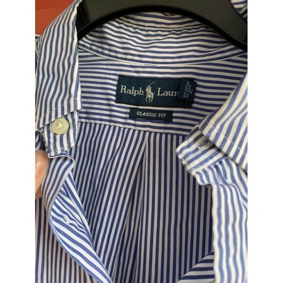 Ralph Lauren classic fit men’s 16 32/33 button - Picture 3 of 5